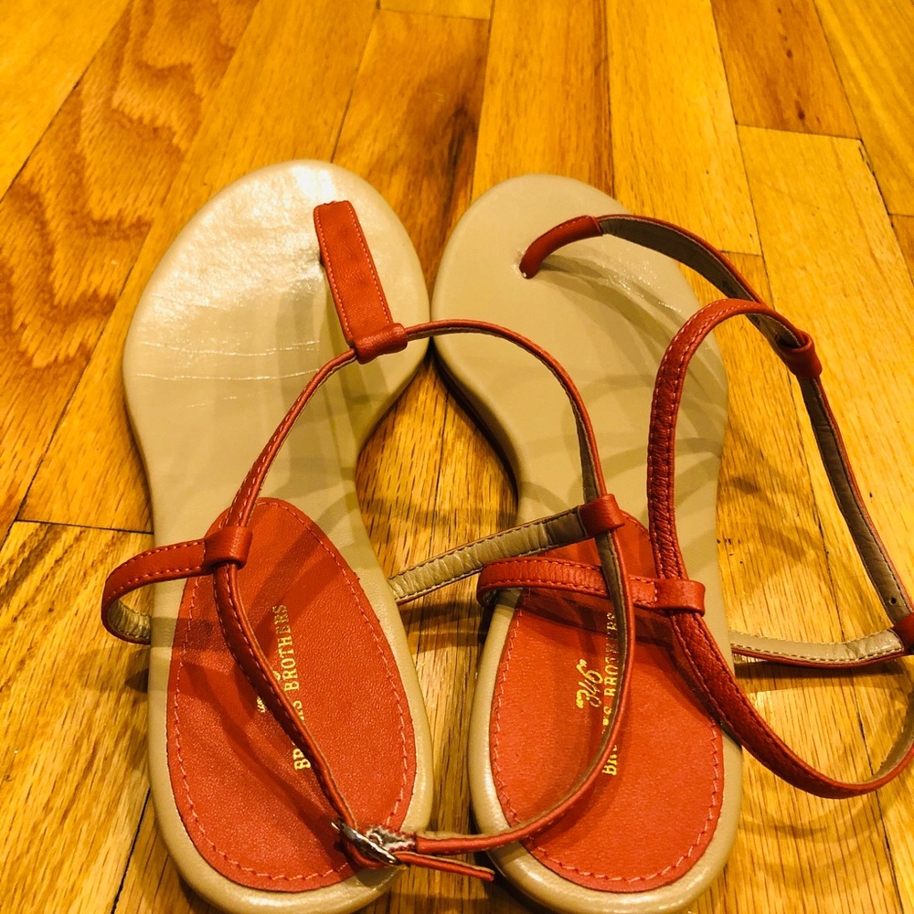 Brooks Brothers Coral Flats - Picture 4 of 6